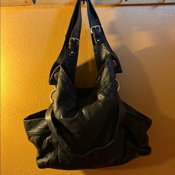 B. Makowsky leather handbag - Picture 2 of 3